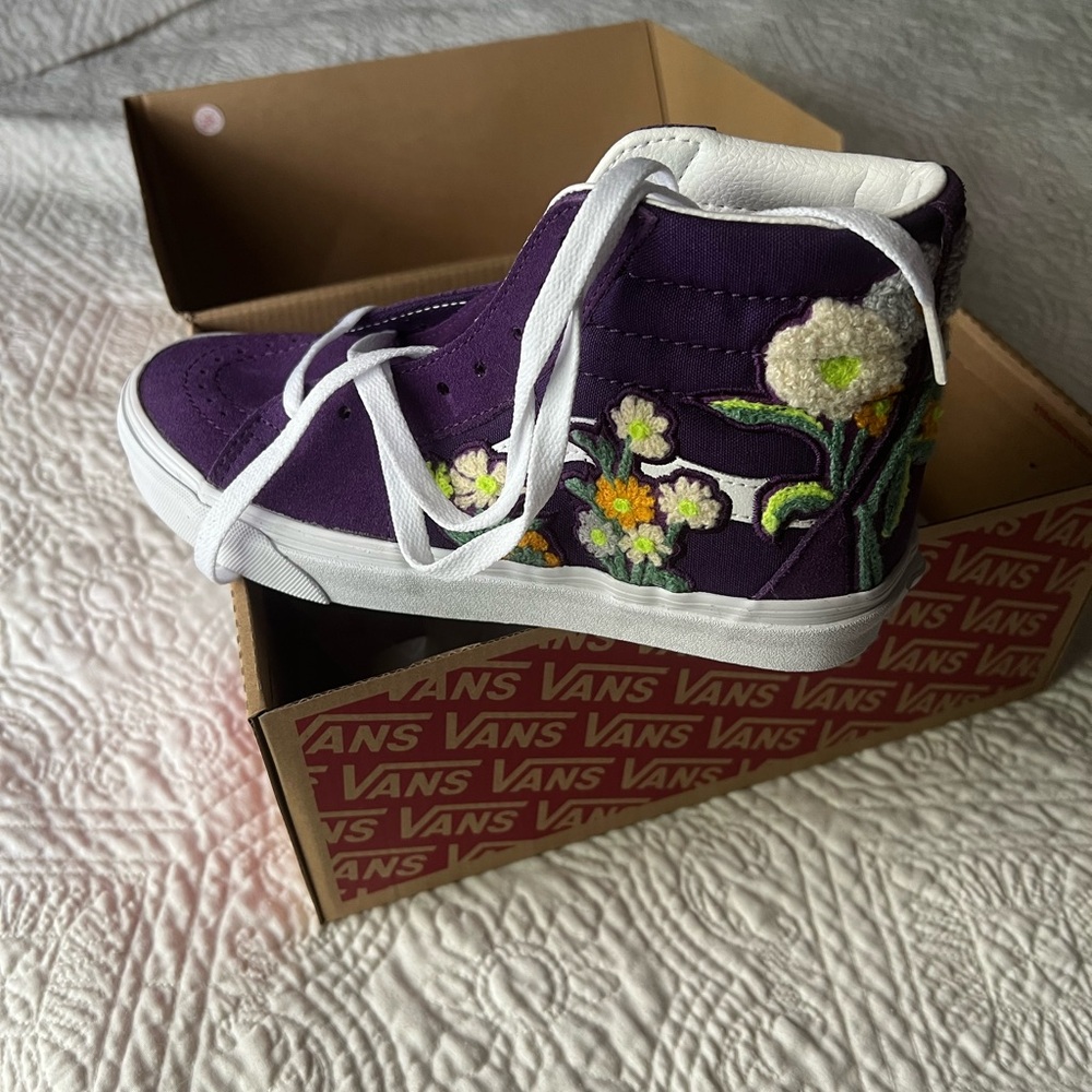 Vans Sk8-Hi Purple High-Tops